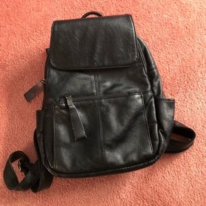 Black Mini Backpack Purse